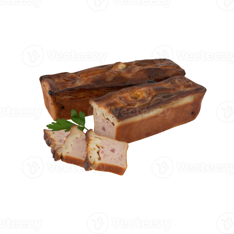 Tofu Bread cut out isolated transparent background png