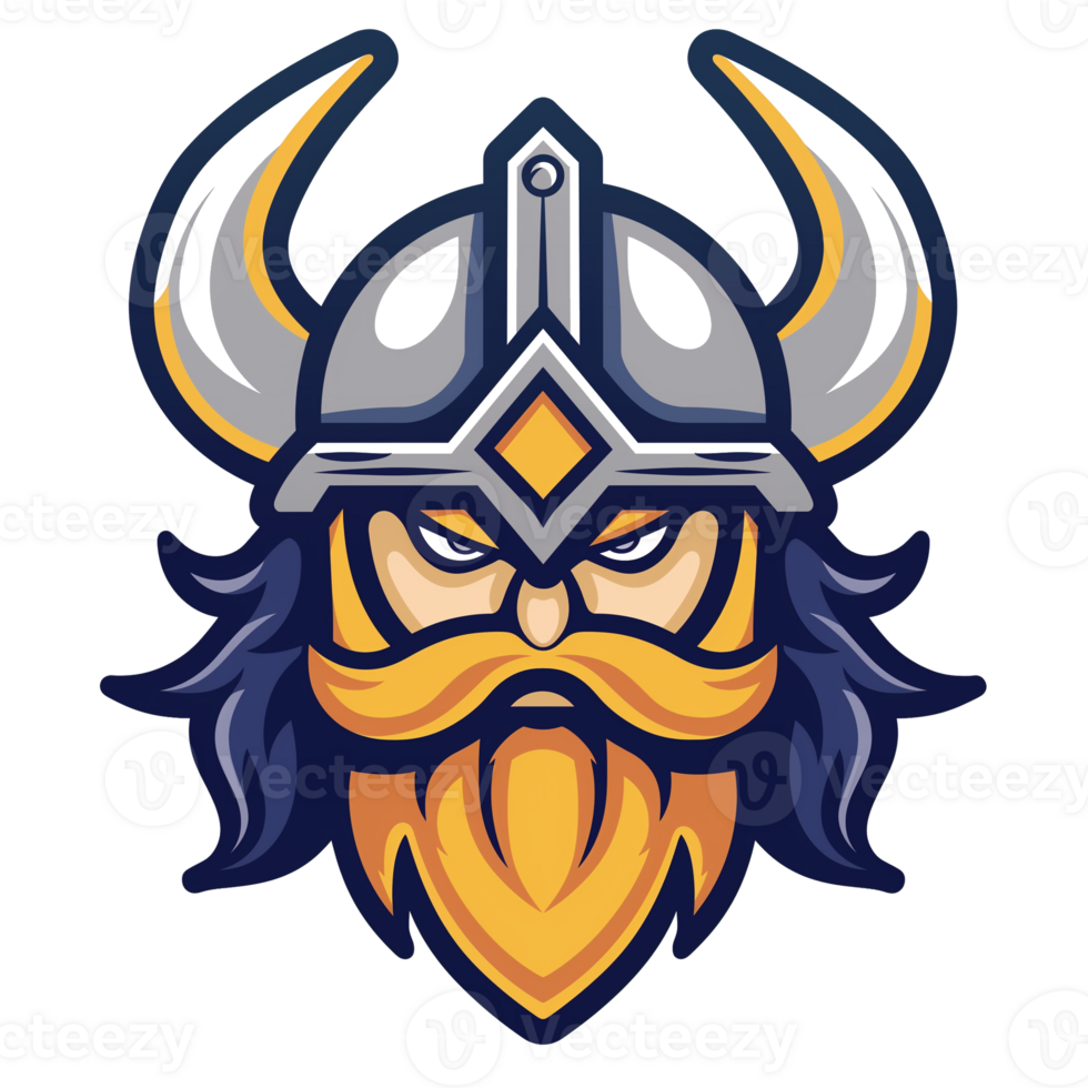 Collection of Viking Head Logo Designs Isolated png