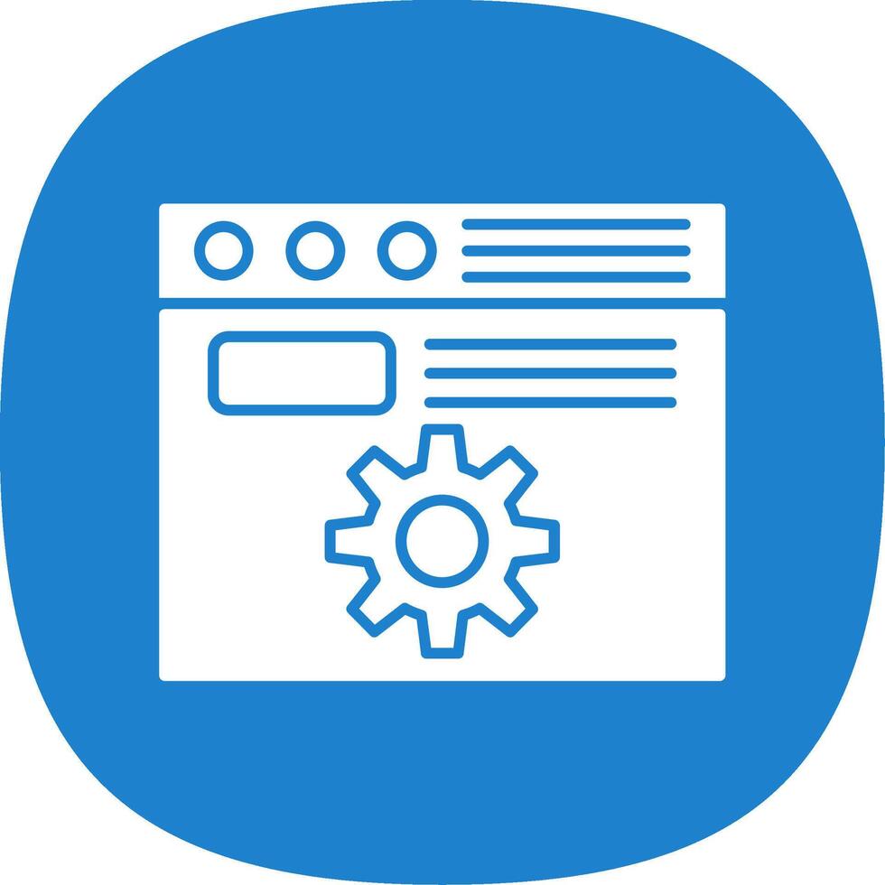 Information Management Line Two Color Icon vector