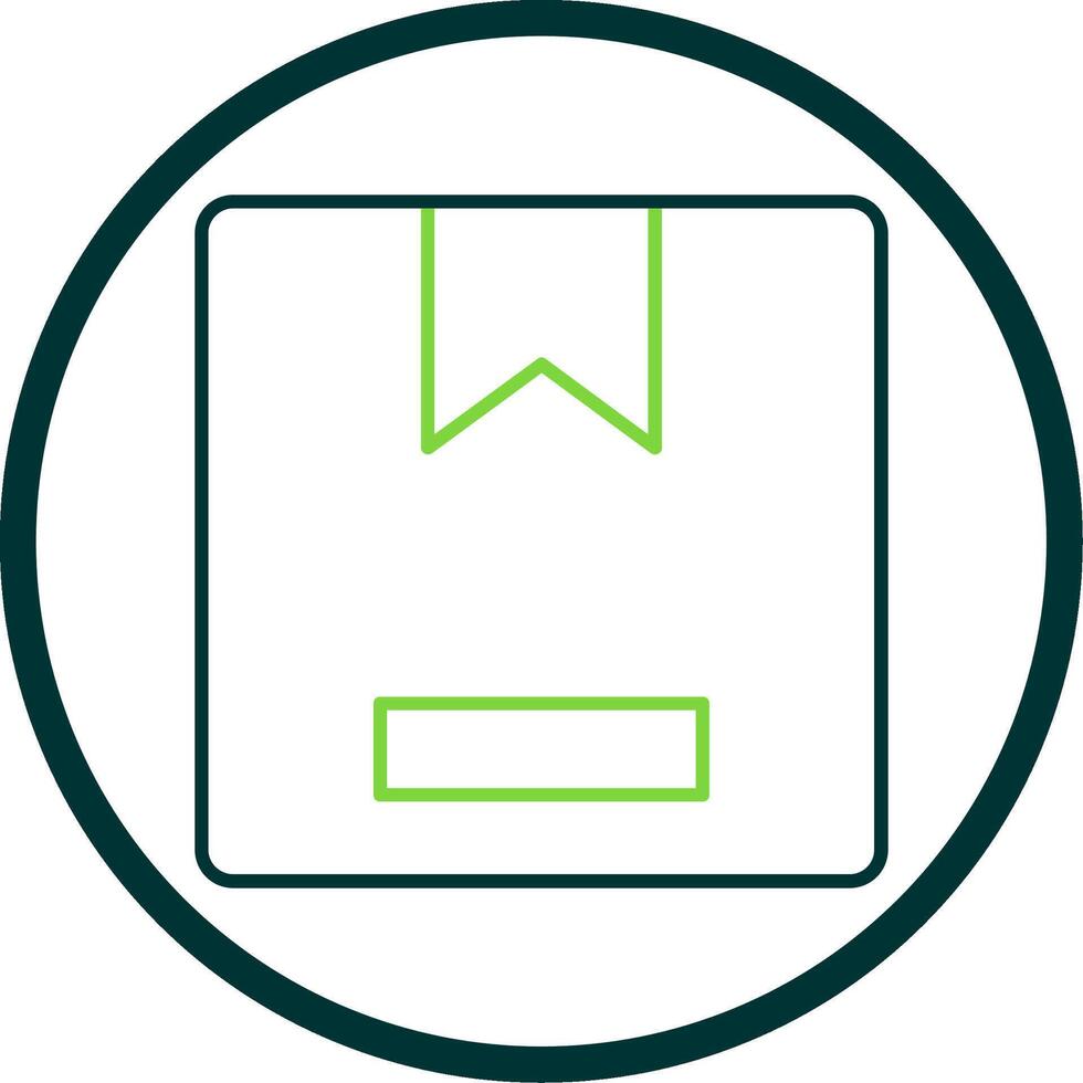 Supplies Line Circle Icon vector