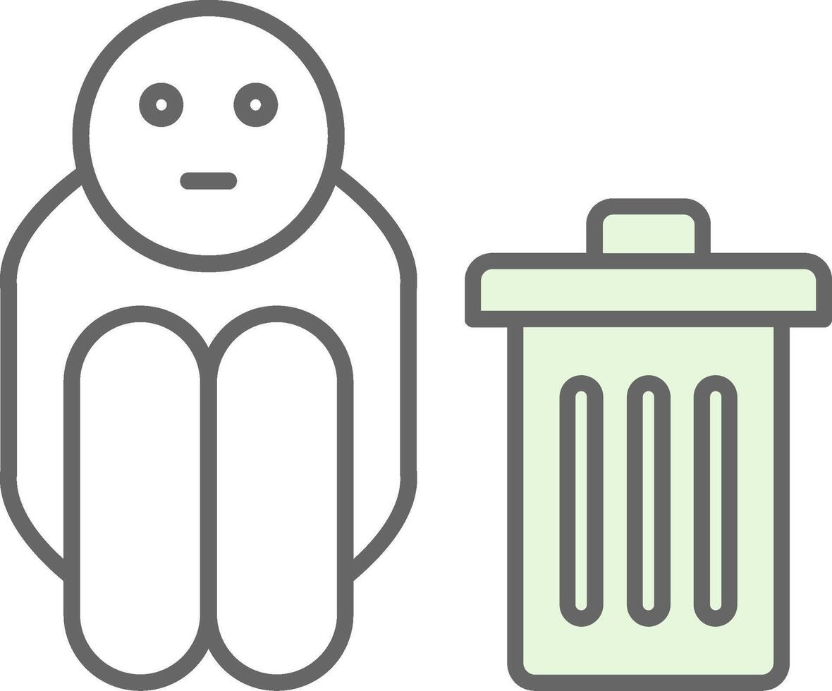 Scavenger Fillay Icon vector