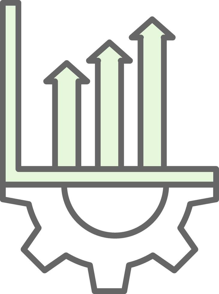 Setting Fillay Icon vector