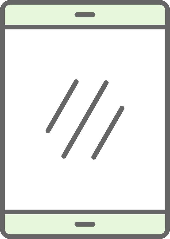 Smartphone Fillay Icon vector