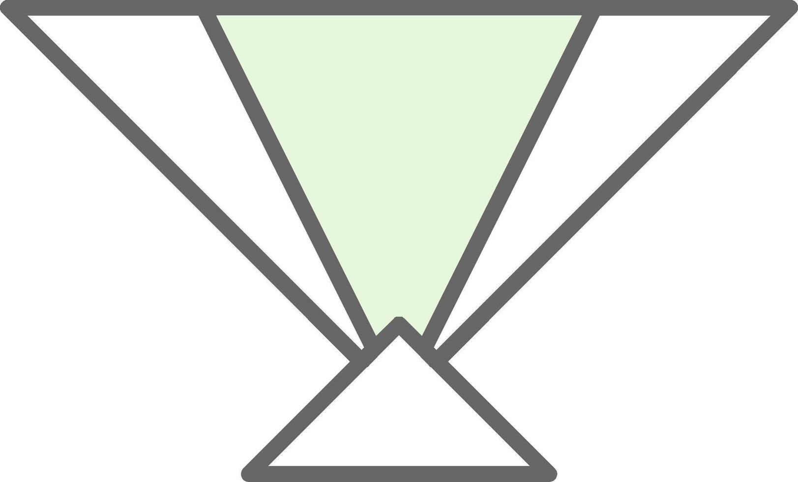 Hand Fan Fillay Icon vector