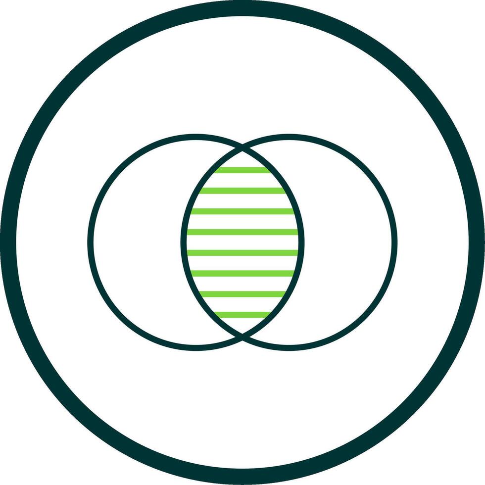 Overlap Line Circle Icon 42852344 Vector Art at Vecteezy