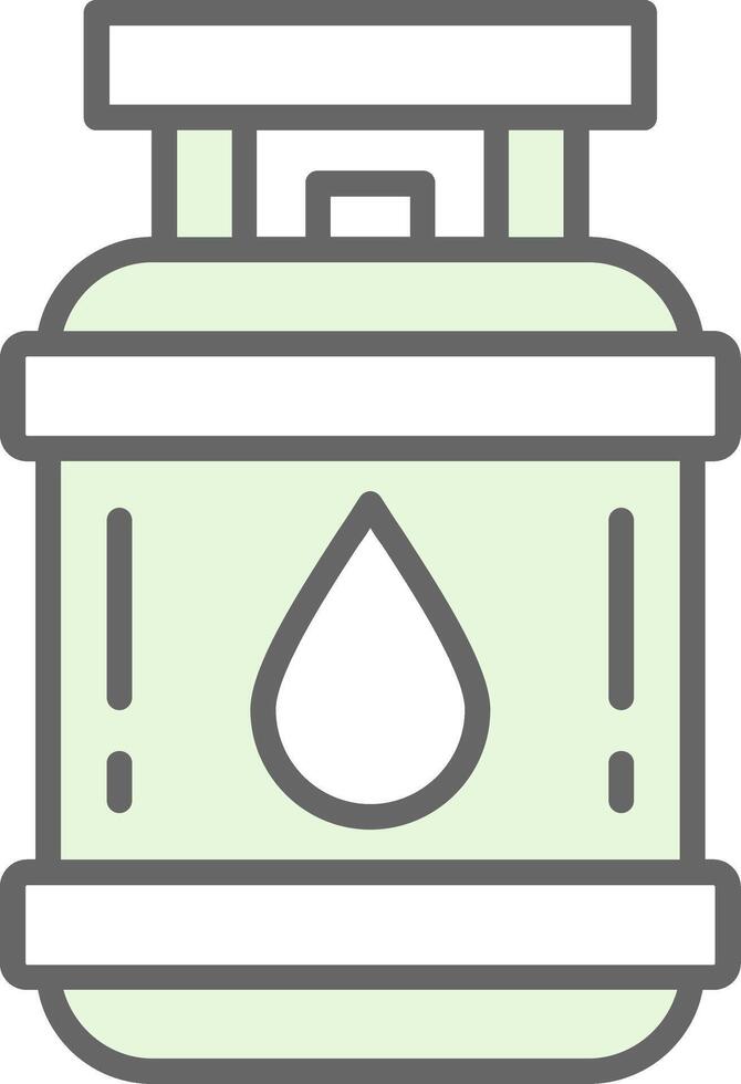 Propane Fillay Icon vector