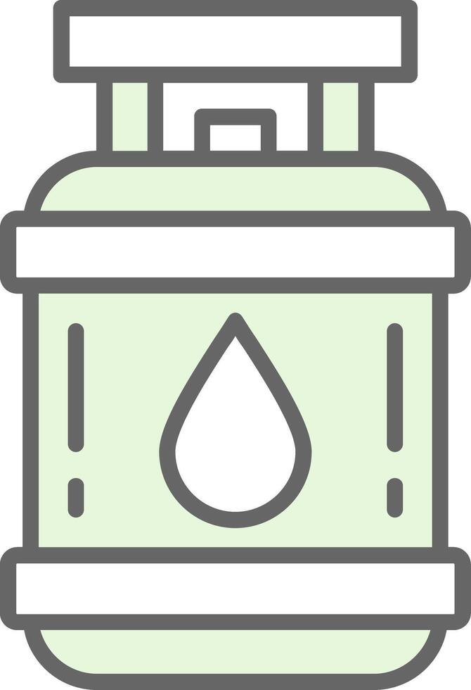 Propane Fillay Icon vector