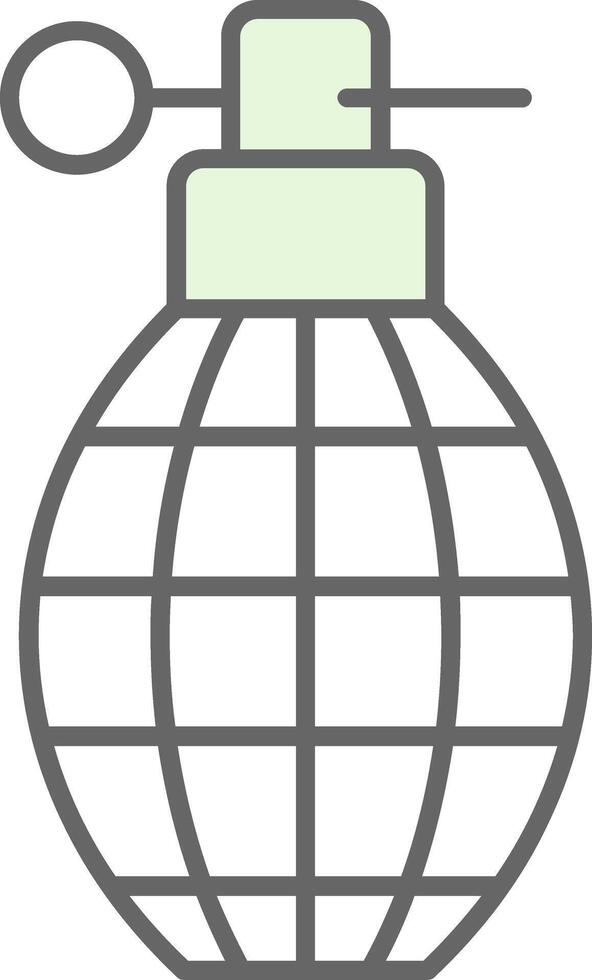 Grenade Fillay Icon vector