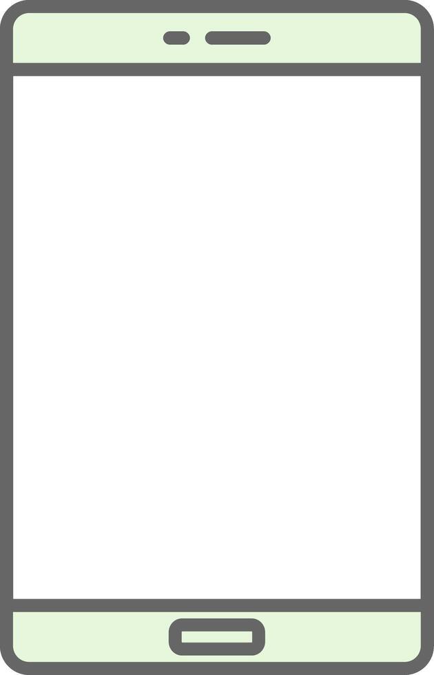 Smart Phone Fillay Icon vector