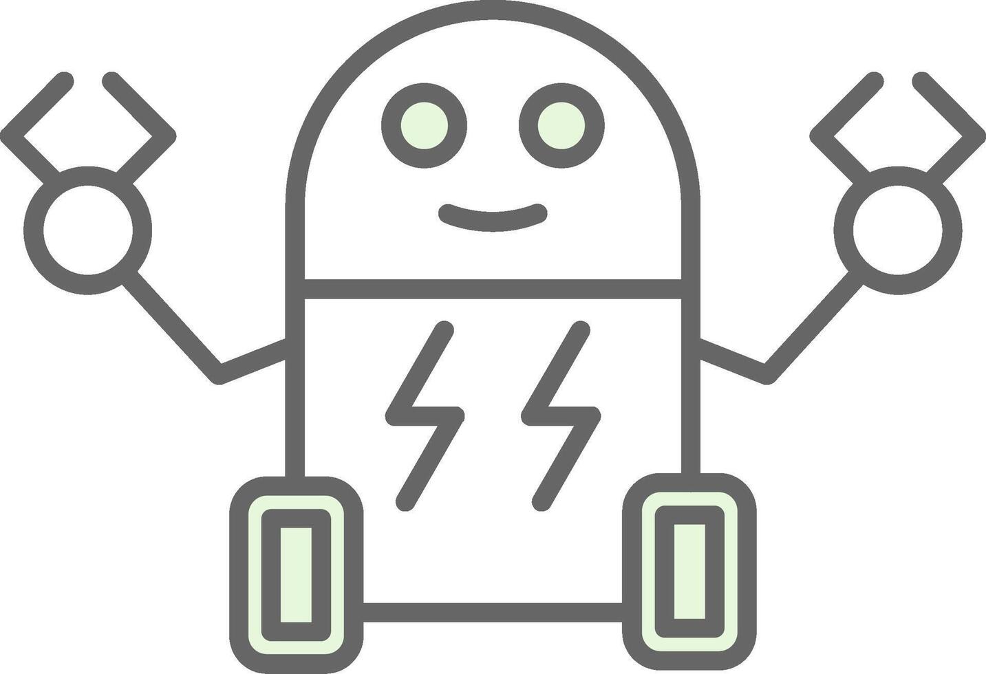 Cyborg Fillay Icon vector