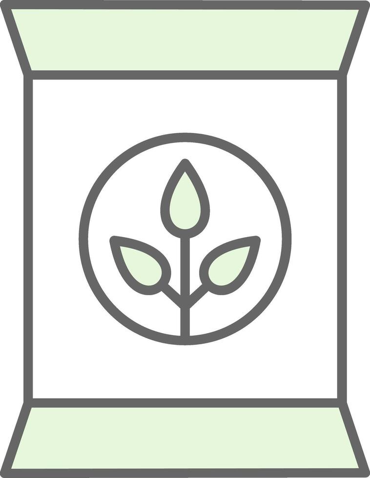 Fertilizer Fillay Icon vector