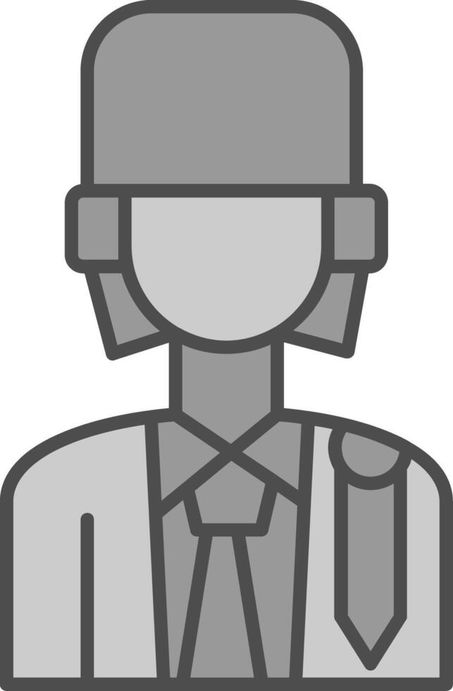 Lawyer Fillay Icon vector