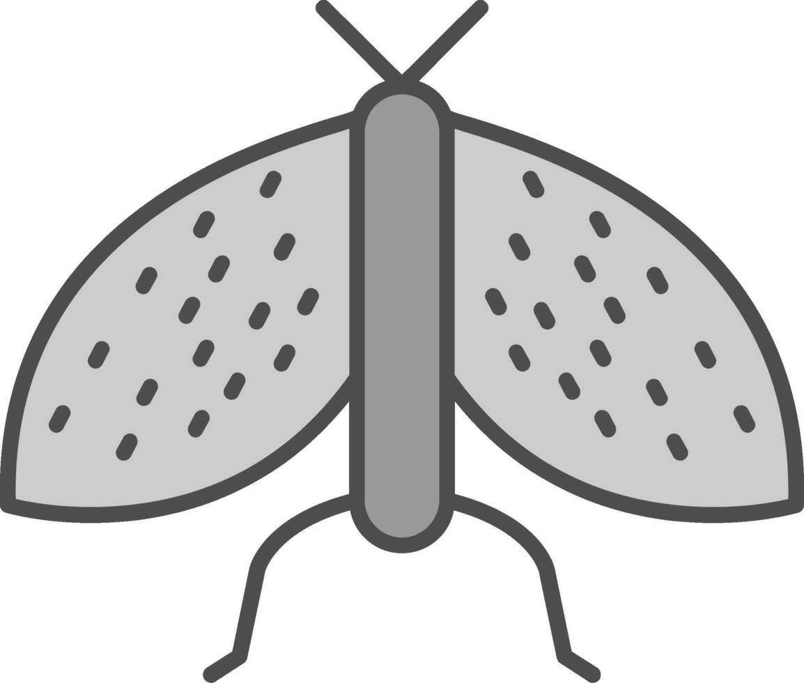 Insects Fillay Icon vector