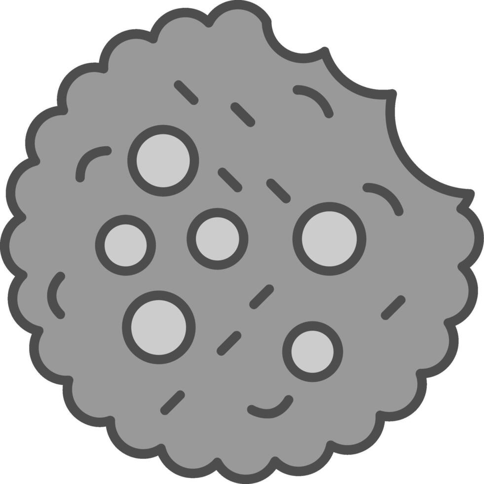 Cookie Fillay Icon vector
