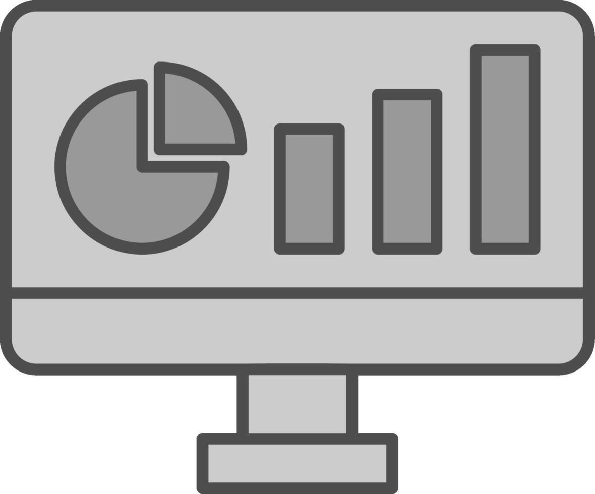 Dashboard Fillay Icon vector