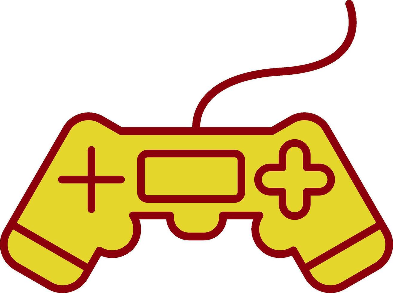 Game Line Two Color Icon vector