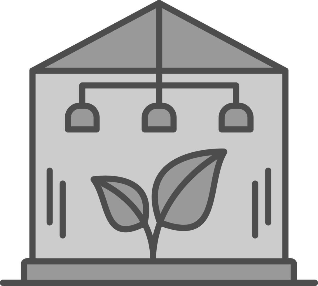 Greenhouse Fillay Icon vector