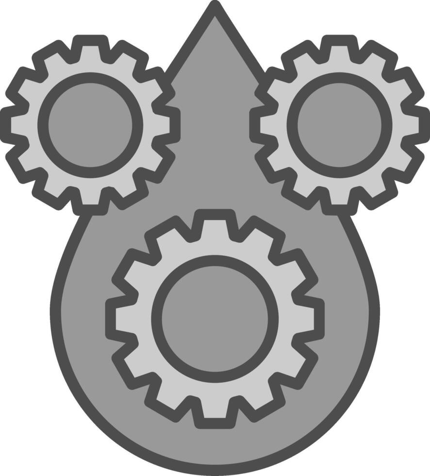Lubricant Fillay Icon vector