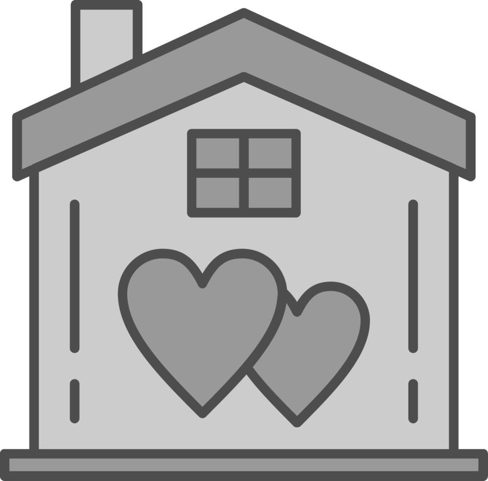 Sweet Home Fillay Icon vector