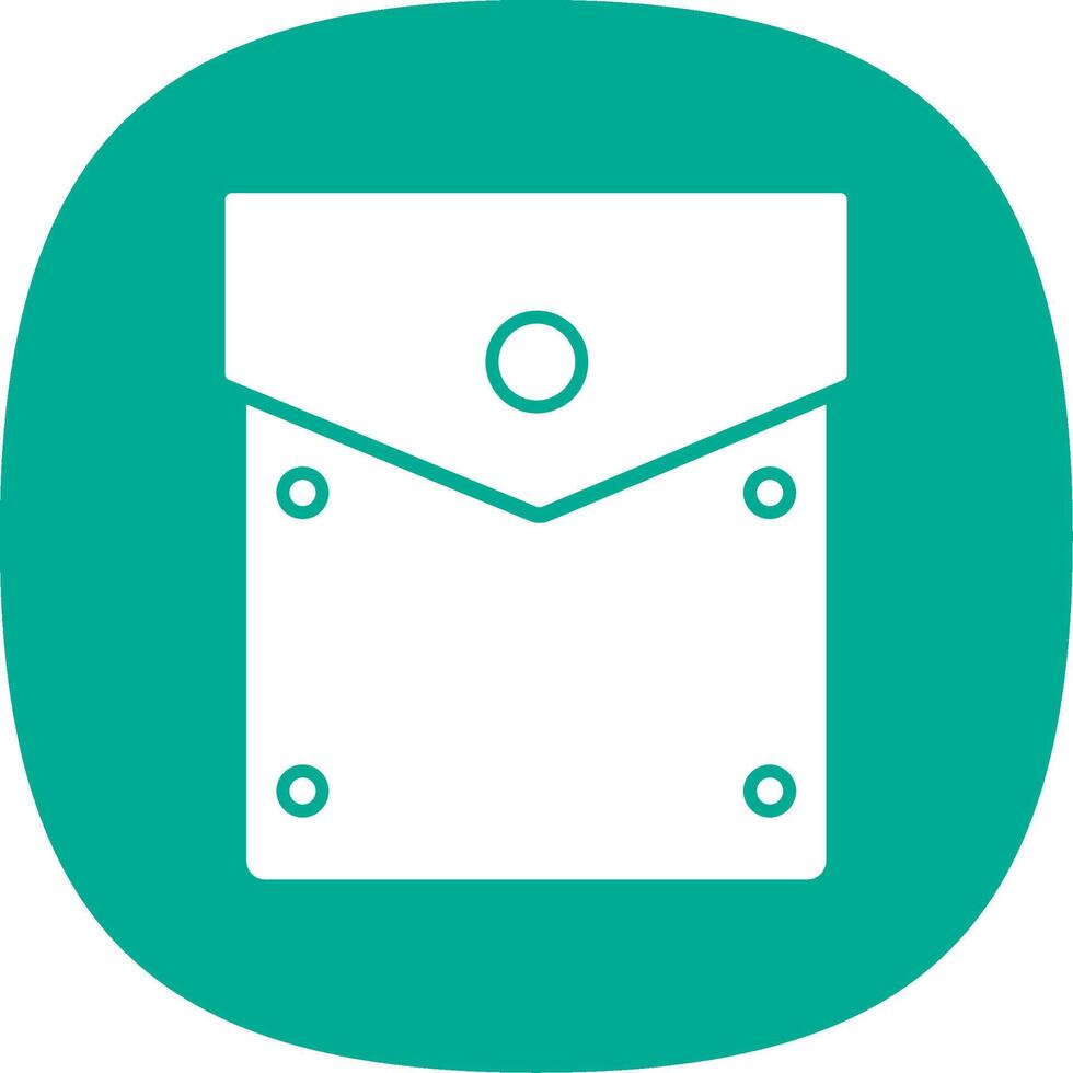 Pocket Square Line Two Color Icon vector