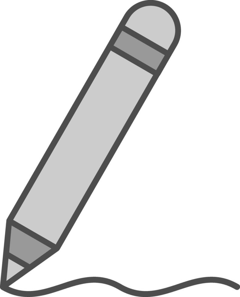 Pencil Fillay Icon vector