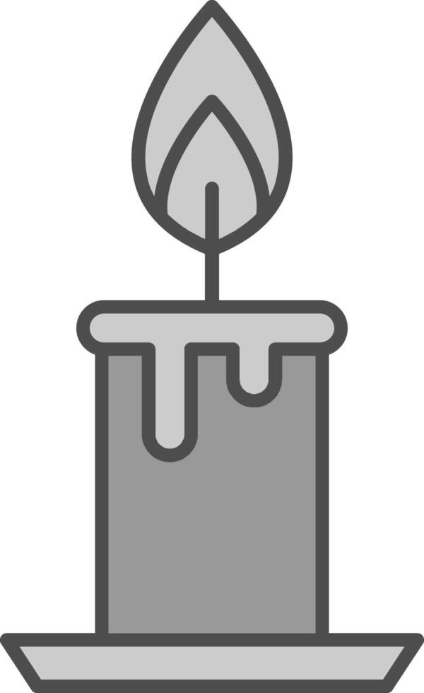 Burning Fillay Icon vector