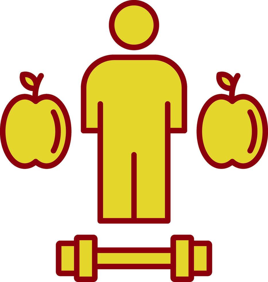 Lifestyle Line Two Color Icon vector