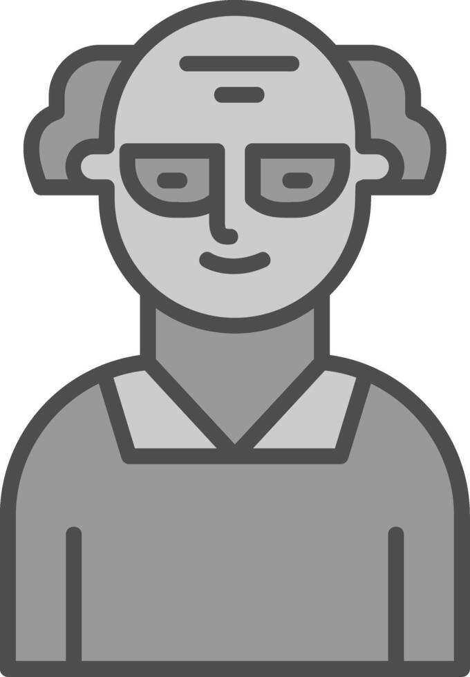 Scientist Fillay Icon vector