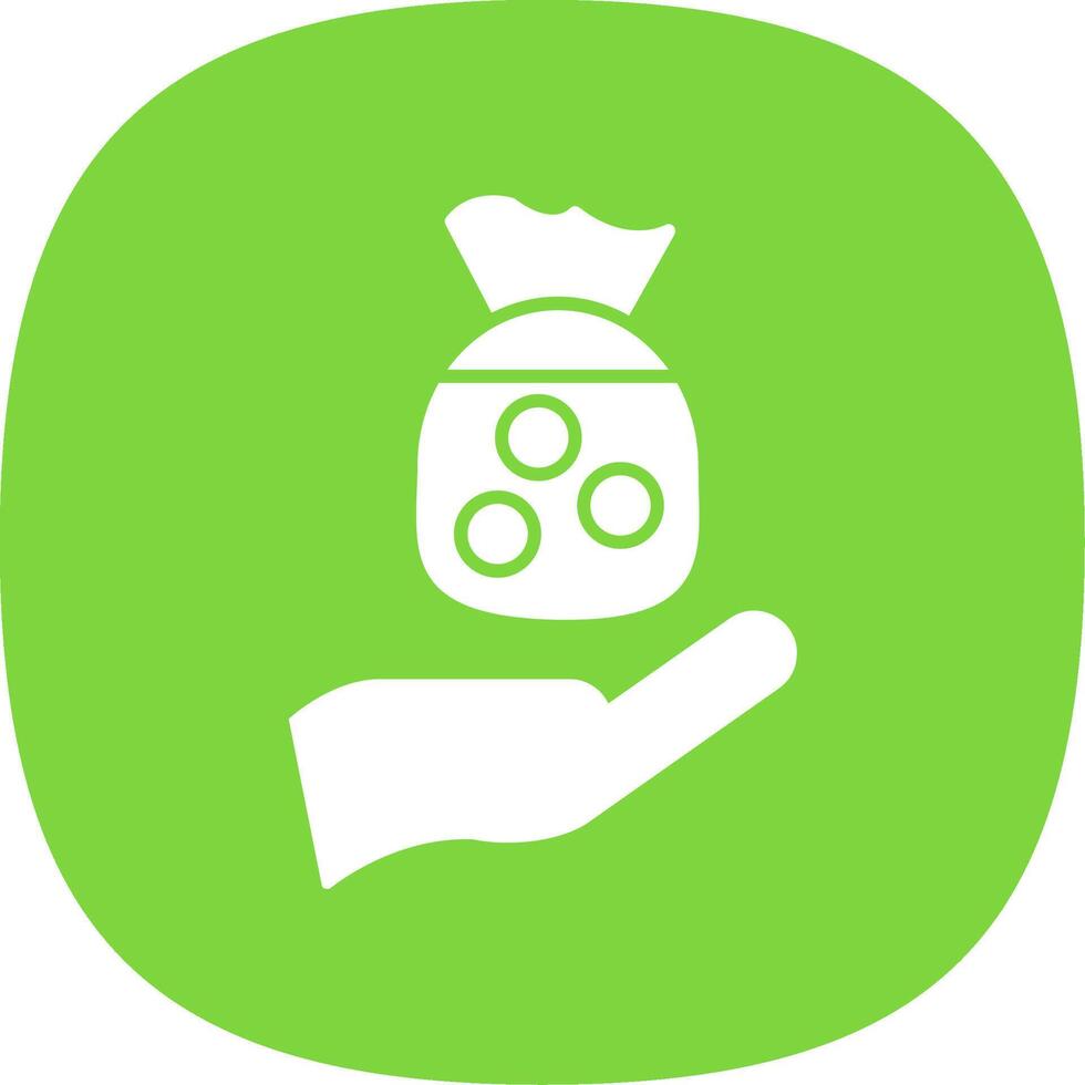 Zakat Line Two Color Icon vector