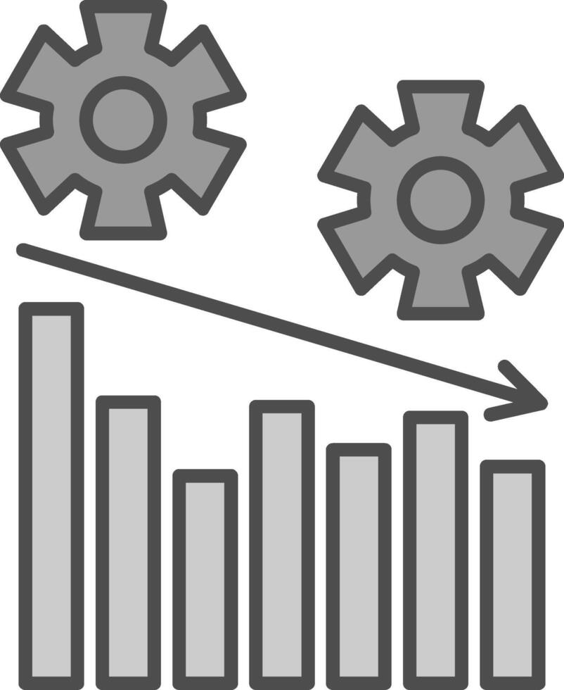 Management Fillay Icon vector