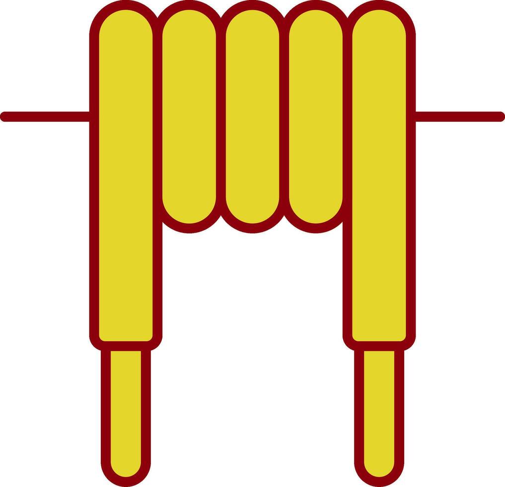 Inductor Fillay Icon vector