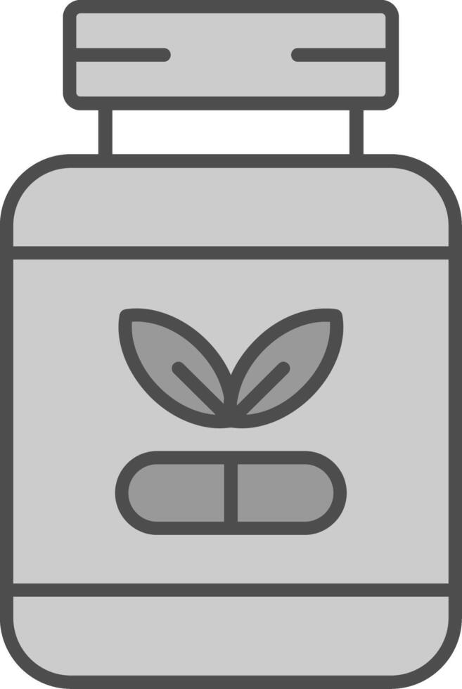 Supplements Fillay Icon vector