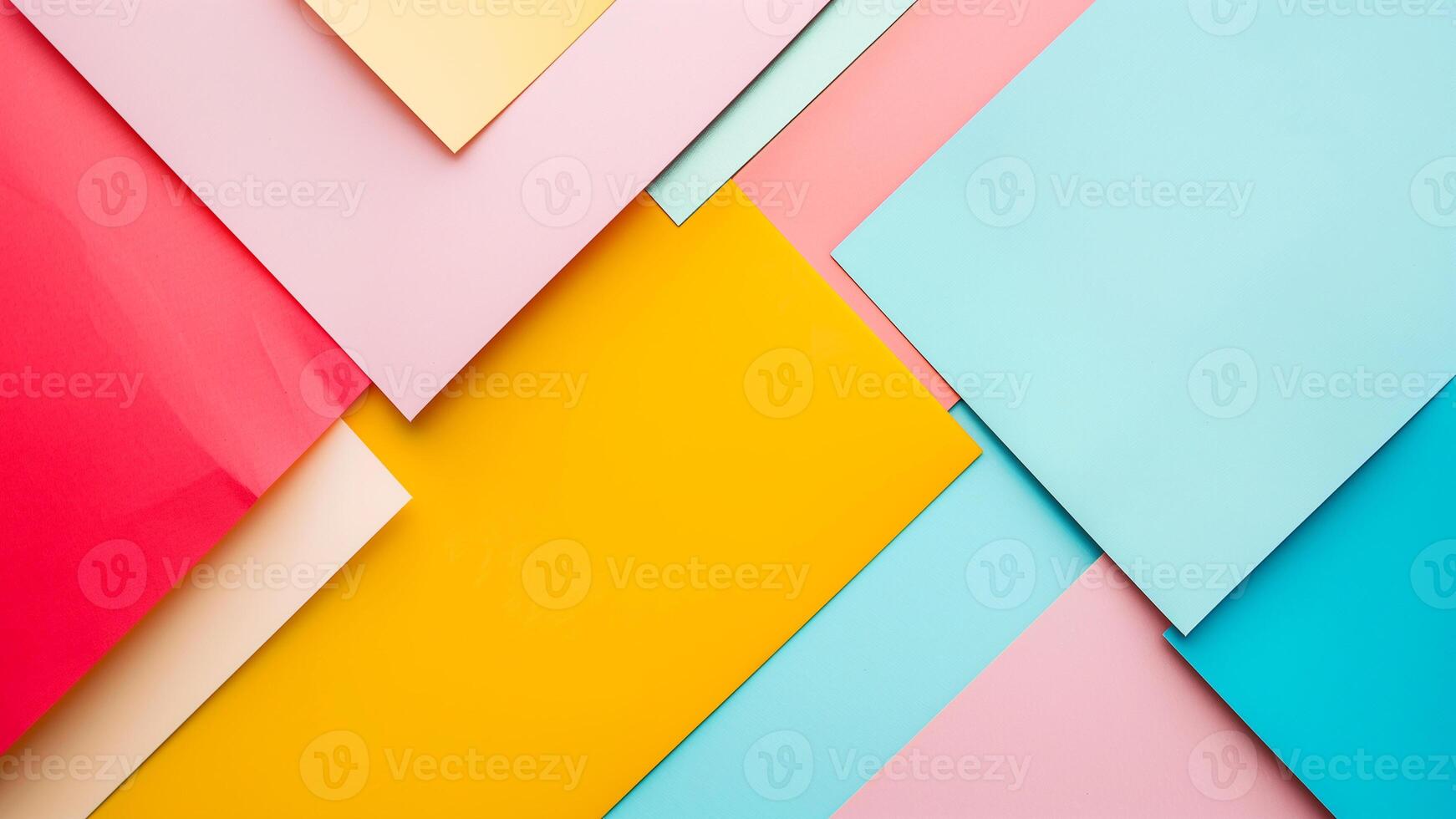 Colorful abstract paper background. Minimal concept. Flat lay. photo