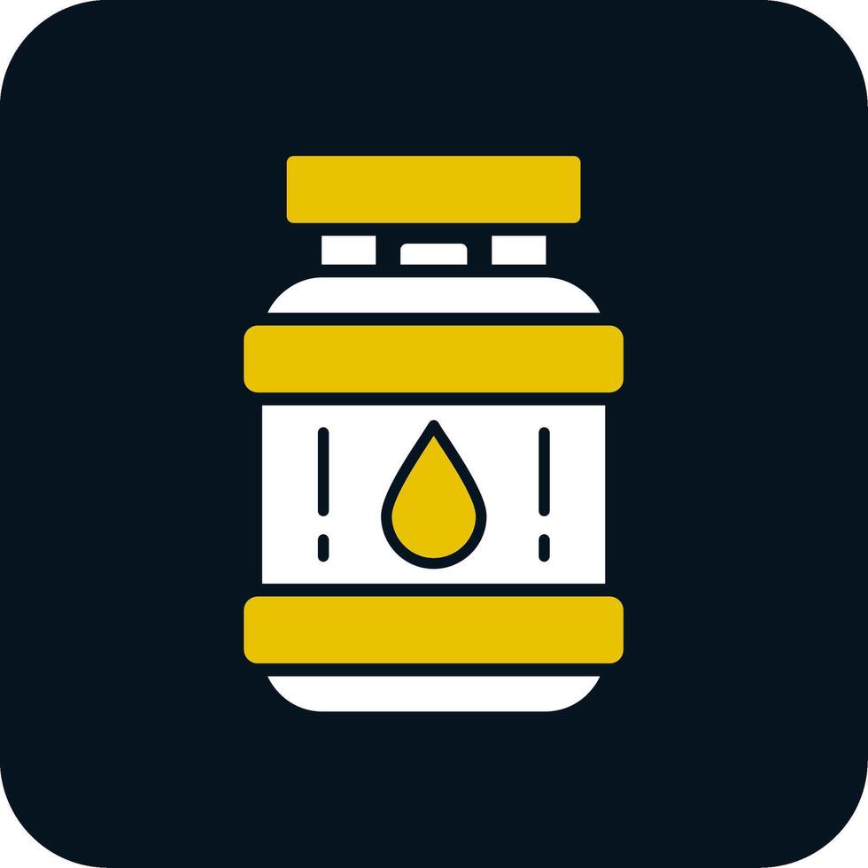 Propane Glyph Two Color Icon vector