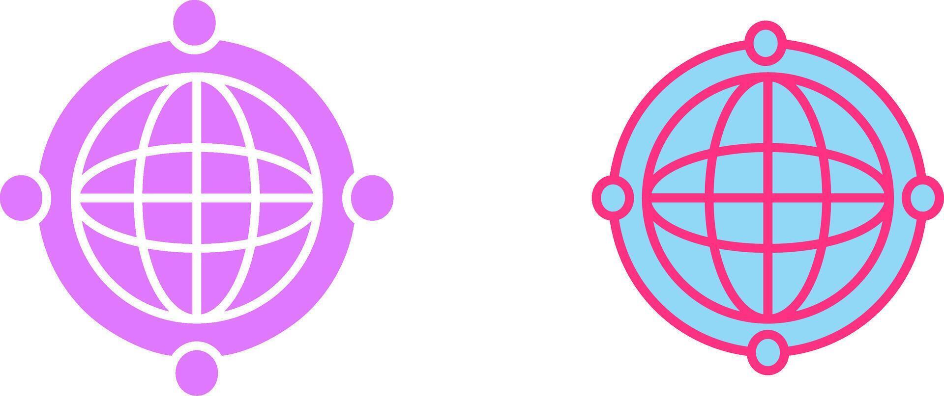 Worldwide Web Icon vector