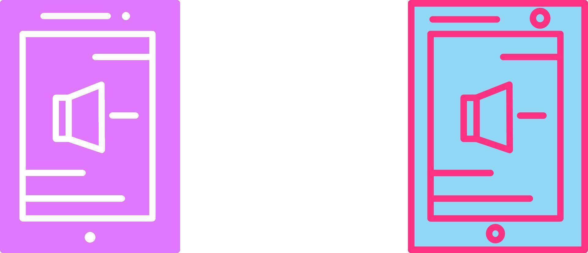 Volume Low Icon vector