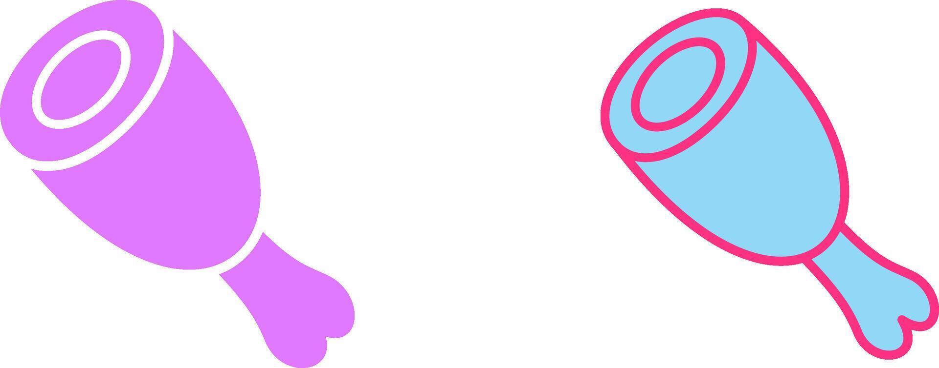 Cooked Ham Icon vector