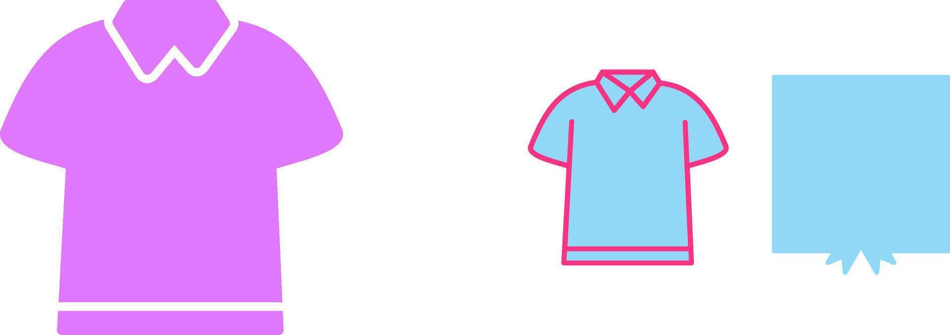 Polo Shirt Icon vector