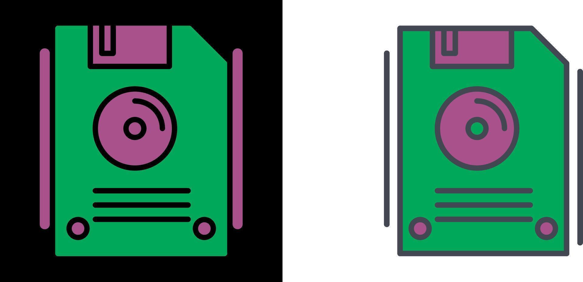 Floppy Disk Icon vector