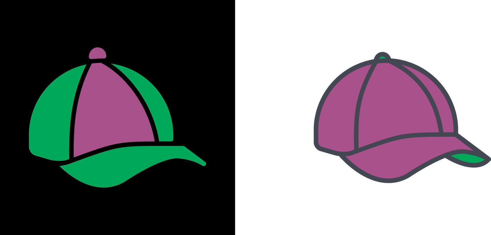 Summer Cap Icon vector
