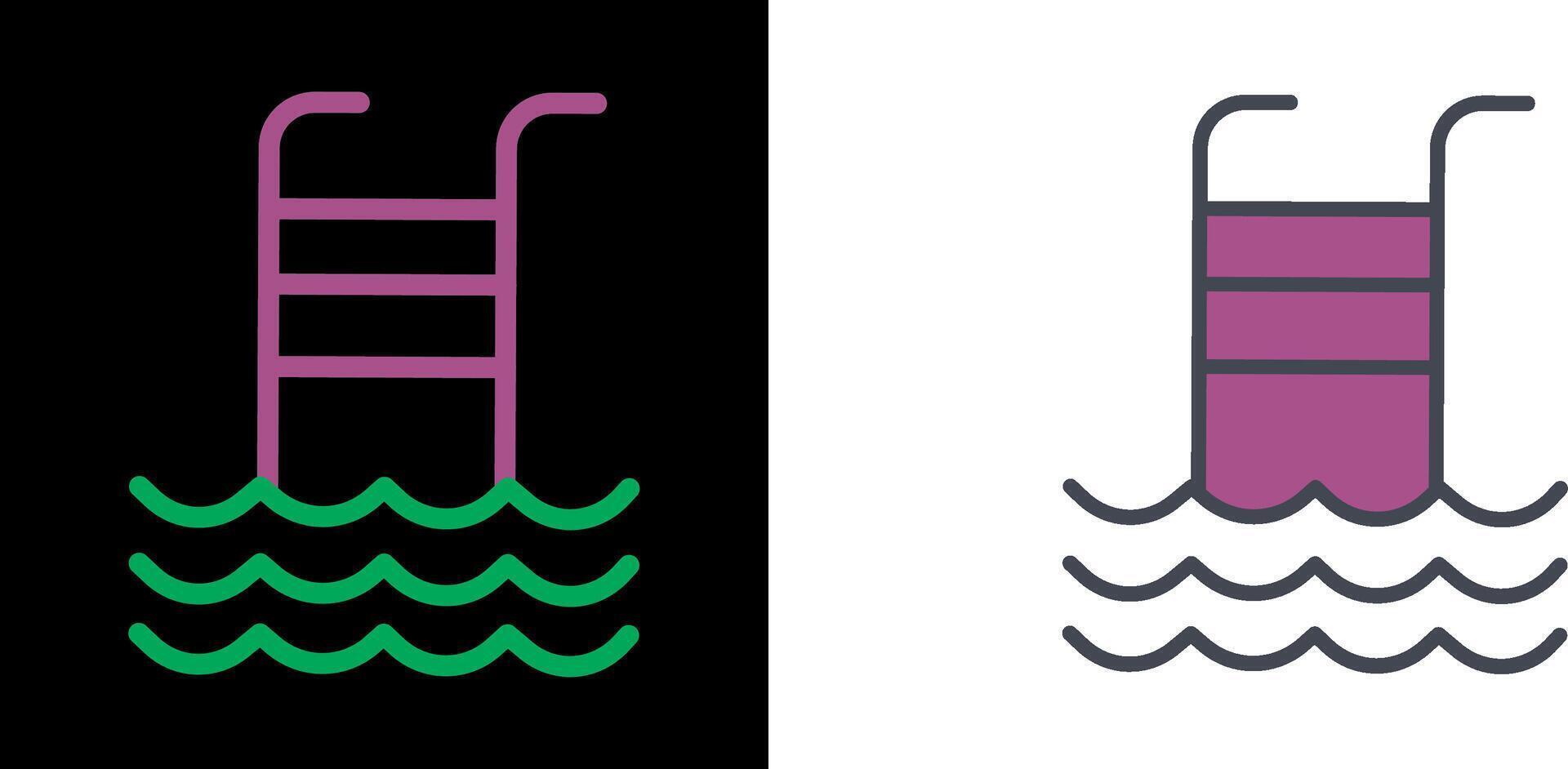Swimming Pool Icon vector