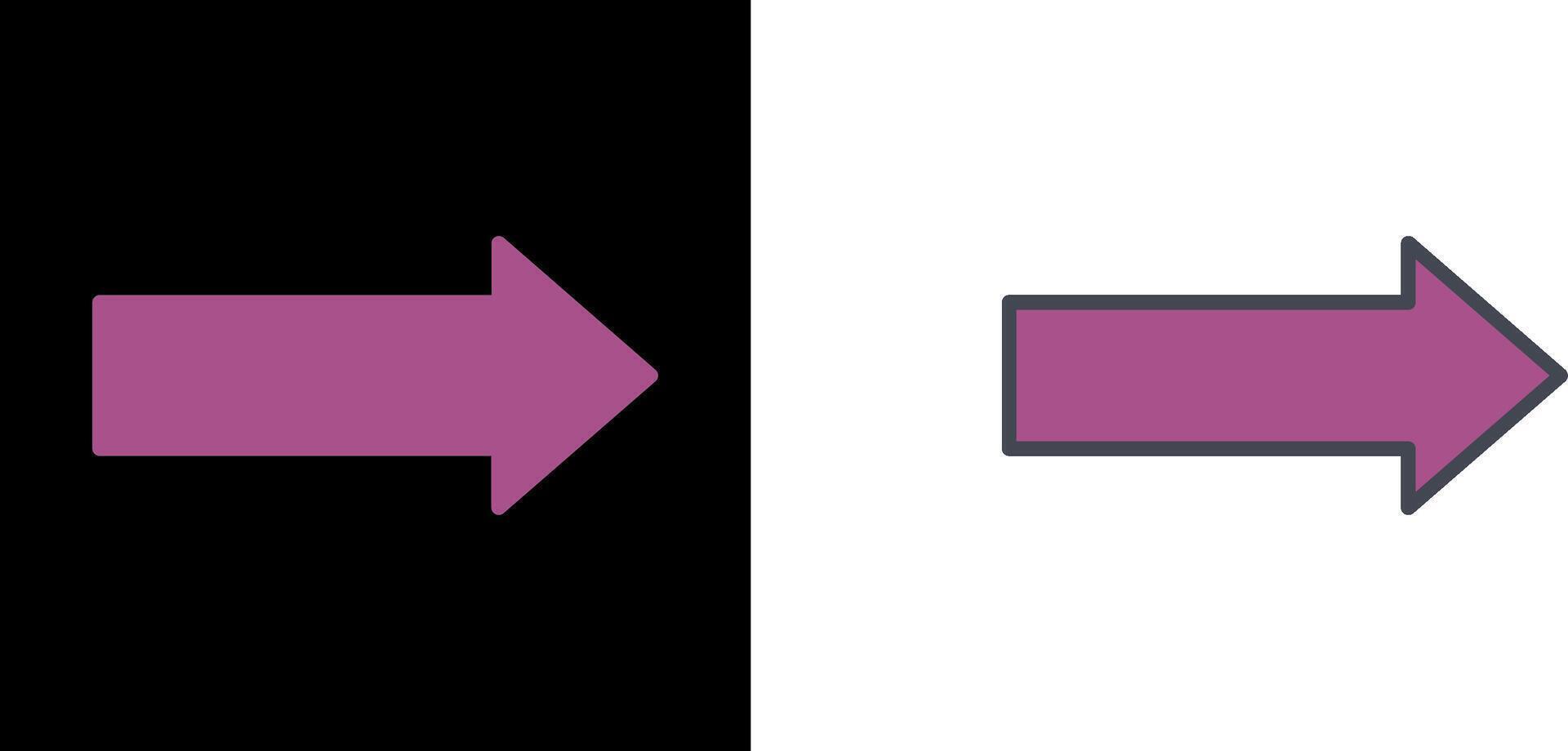 Arrow Right Icon vector