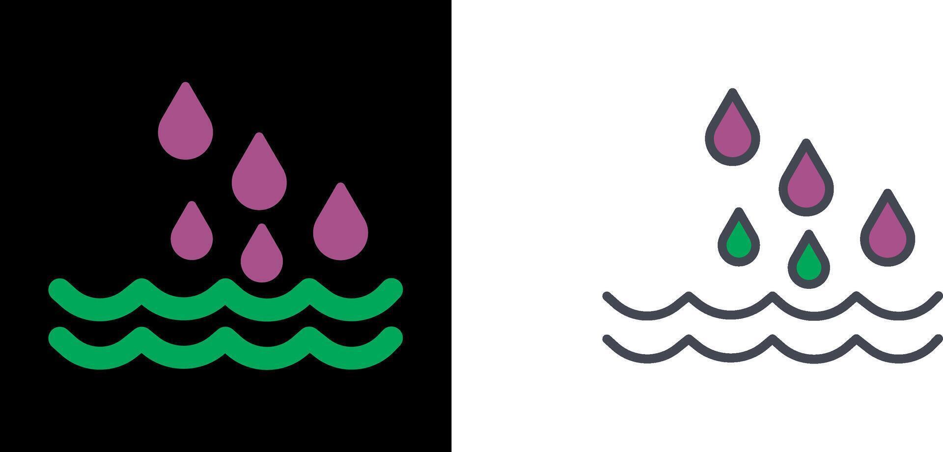 Water Drop Icon vector