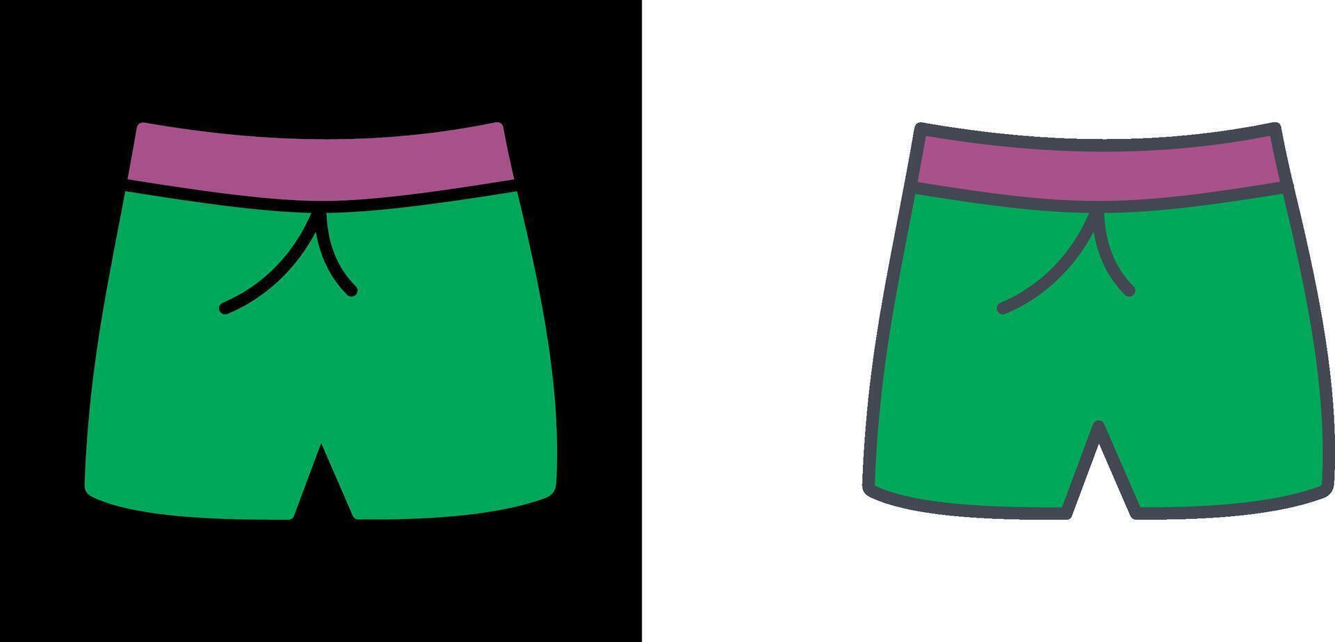 Swim Suit Icon vector