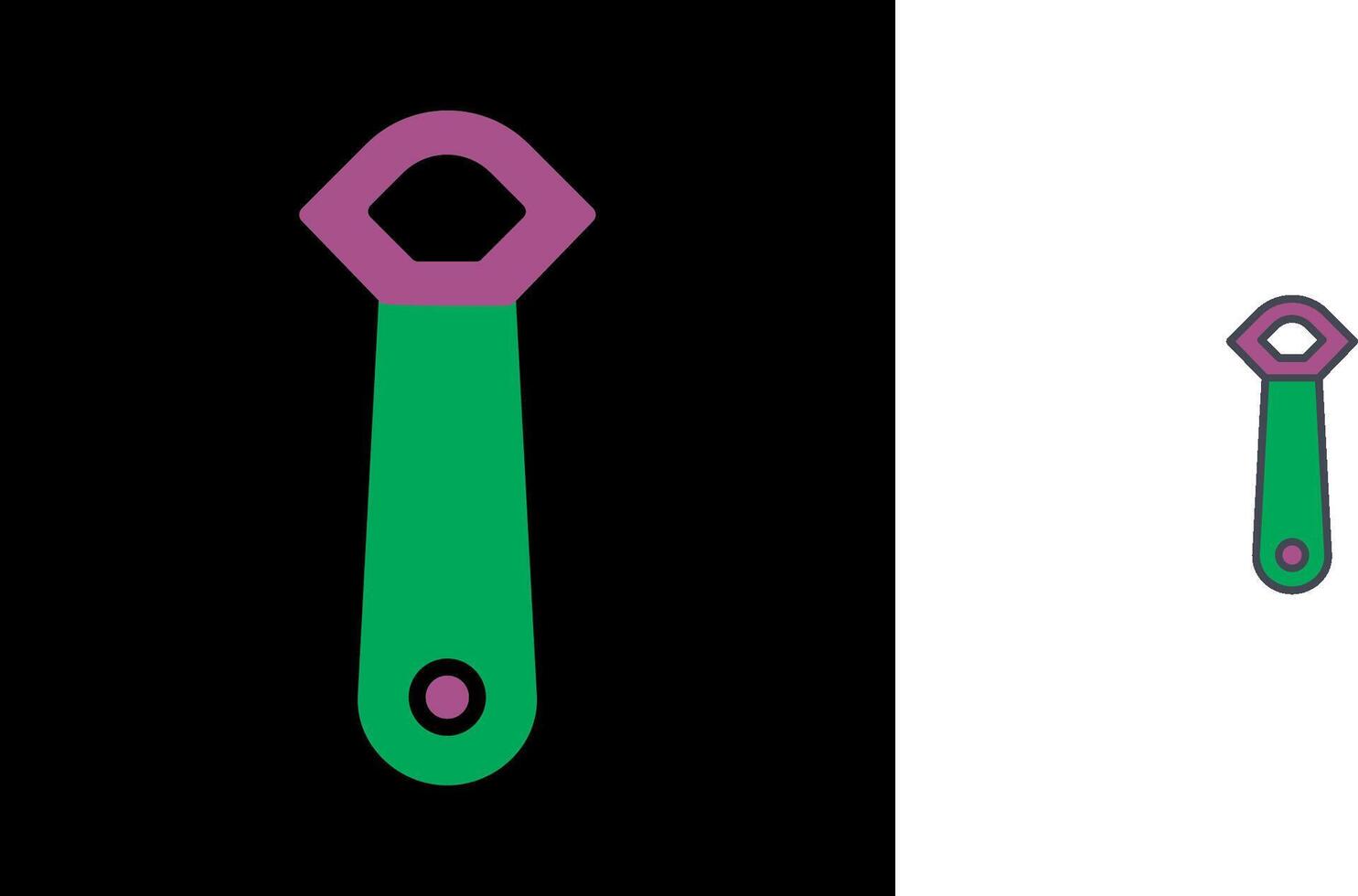 Bottle Opener Icon vector