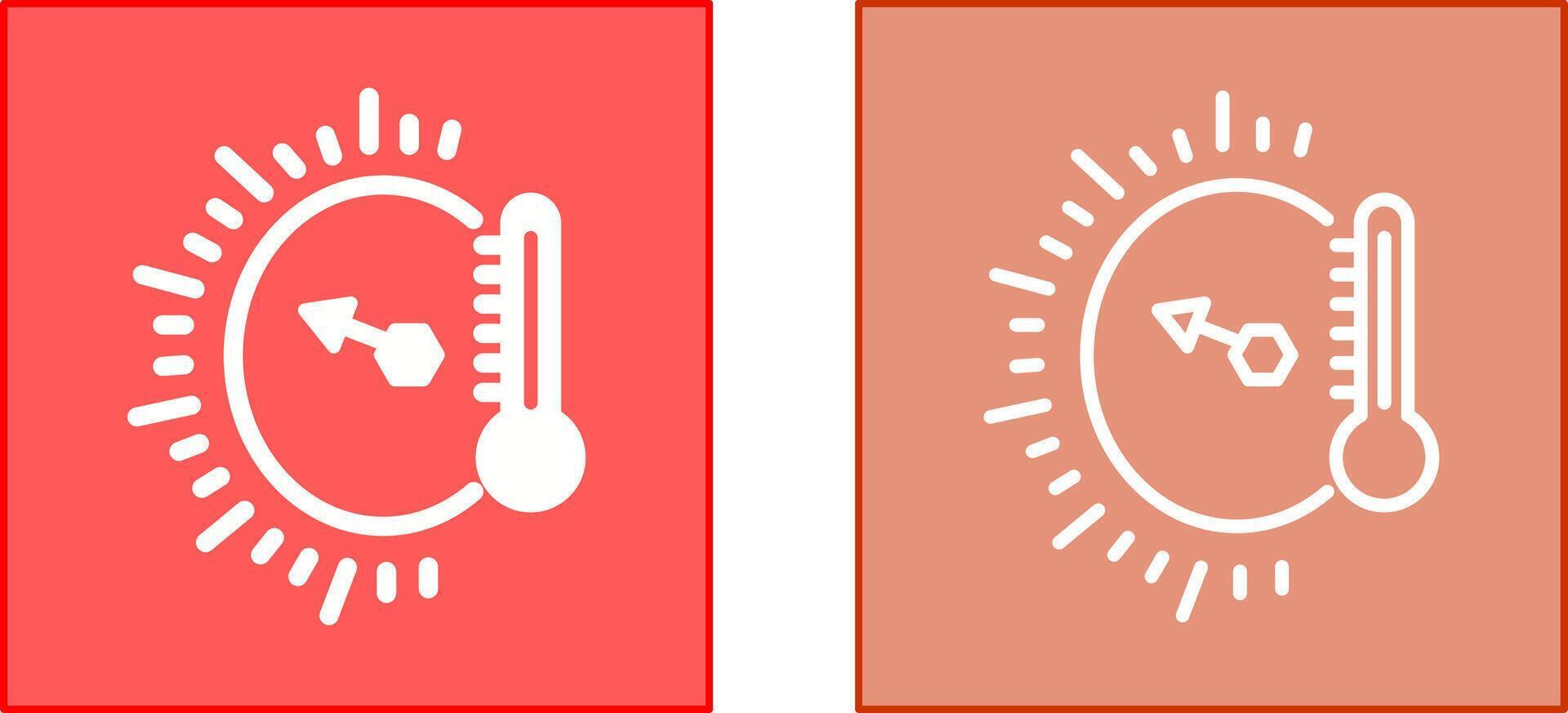 Temperature Indicator Icon vector