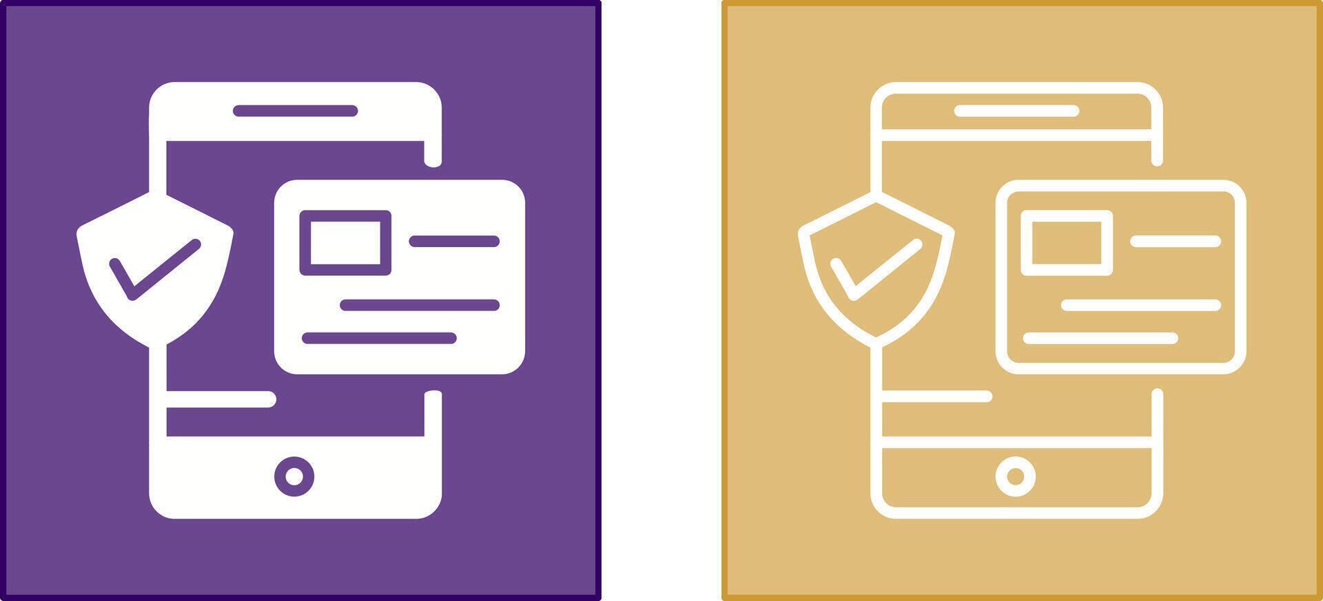 Secure Transactions Icon vector