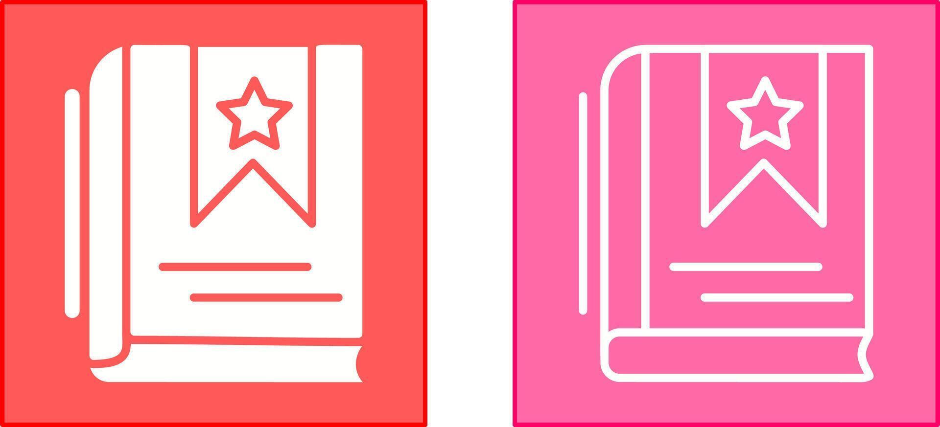 Bookmarking Services Icon vector