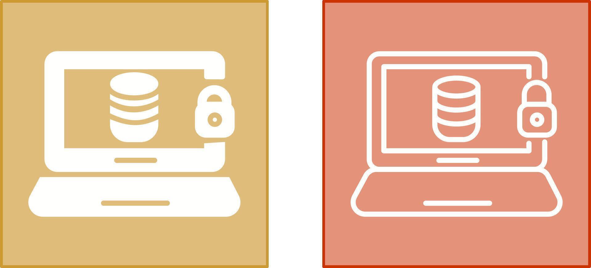Data Security Icon vector