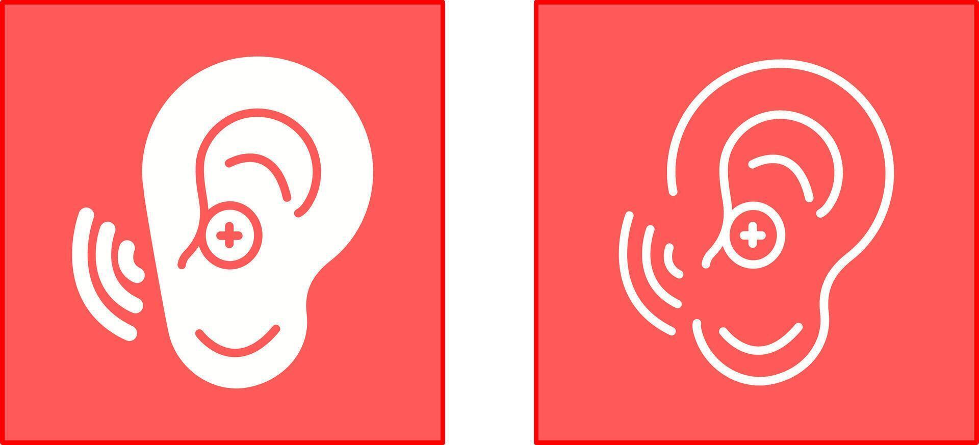 Hearing Aid Icon vector